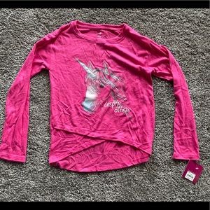 Justice long sleeve tee